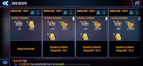MSF: Unlocking Omega Red – now live!